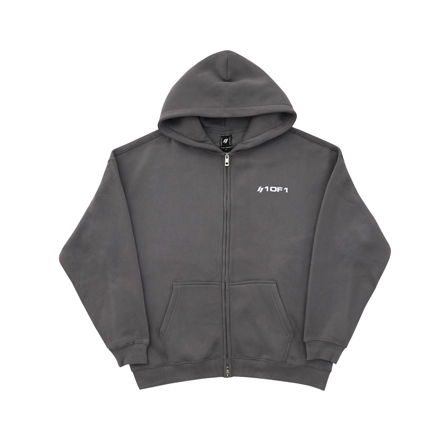 1OF1 CORE HOODIE GREY / WHITE