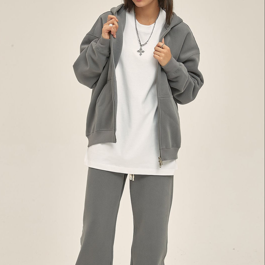 1OF1 CORE HOODIE GREY / WHITE