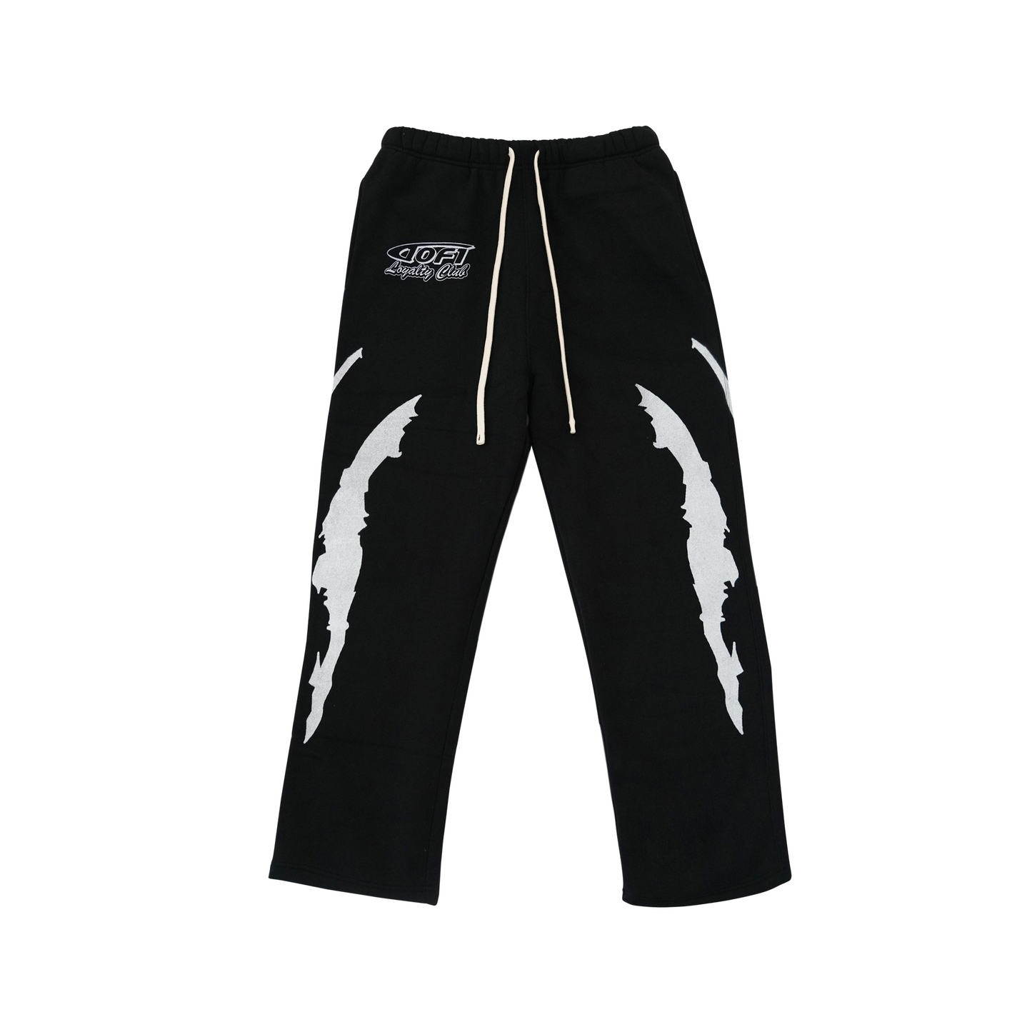 LOYALTY CLUB JOGGERS BLACK / WHITE