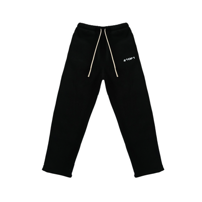 1OF1 CORE JOGGERS BLACK / WHITE
