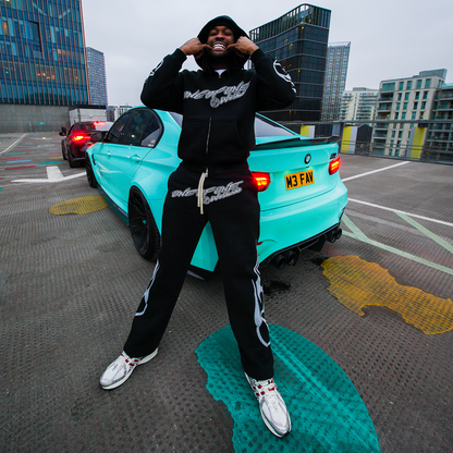 WORLD TOUR JOGGERS BLACK / WHITE
